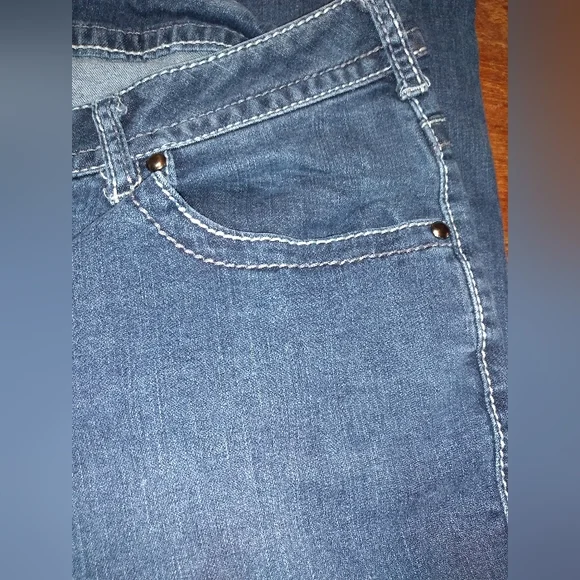 Lane Bryant Bootcut Jeans, Size 24 Regular, Bling on Back Pockets & Fron… - Picture 2 of 12